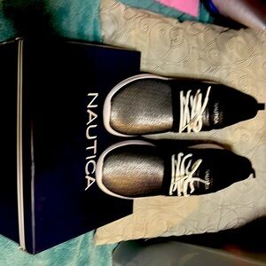 Brand new Nautical shoes black size 10